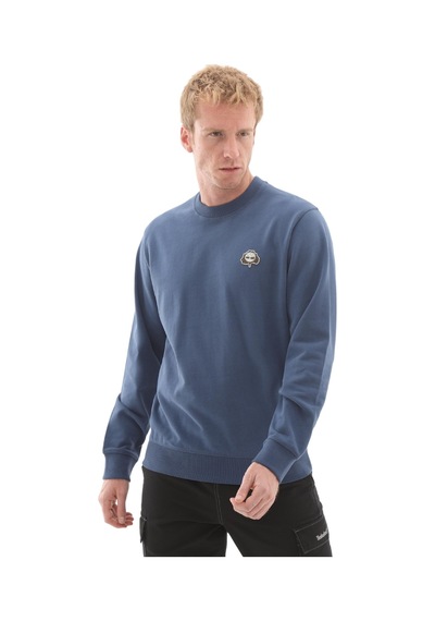 B0a6hhkeyo1-r Timberland Tree Logo Patch Crewneck Erkek Sweatshirt Mavi B0a6hhkeyo1-r Mavi