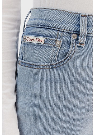 Calvin Klein Bayan Kot Pantolon Lv047e618g Vlj Mavi Mavi