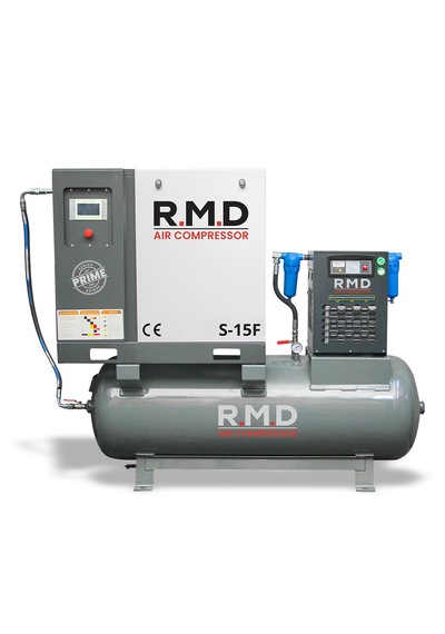 R.m.d Kompresör 15 Hp 500 Lt Depo Üstü Vidalı Hava Kompresör Seti