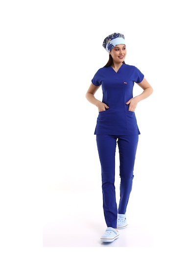 Bflex Yarasa Kol Forma Takım - 4816 Saks Mavisi-6104