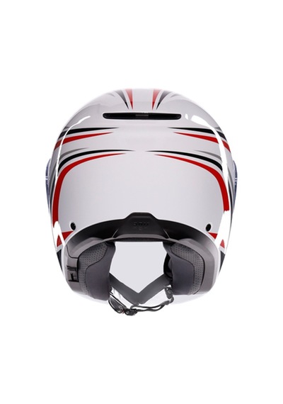 Agv Kask/ırıdes Tolosa Black Grey Red Conf Siyah