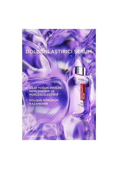 Revitalift Filler %1.5 Saf Hyaluronik Asit İçeren Kırışıklık Karşıtı Serum 30 Ml Diğer
