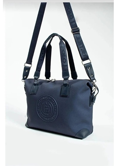 Just Polo Kadın Yeni Sezon Büyük Boy Lüks El Ve Omuz Çantası Shoulder Bag Ebat: 33 X 40 Cm Lacivert