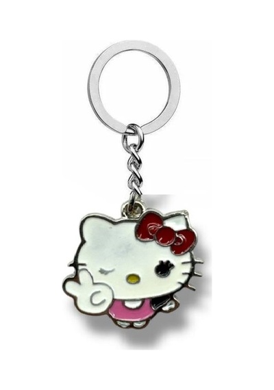 Hello Kitty Cool Emoji Figürlü Anahtarlık Trendy Ve Sevimli Metal Aksesuar Ürün Açıklaması: