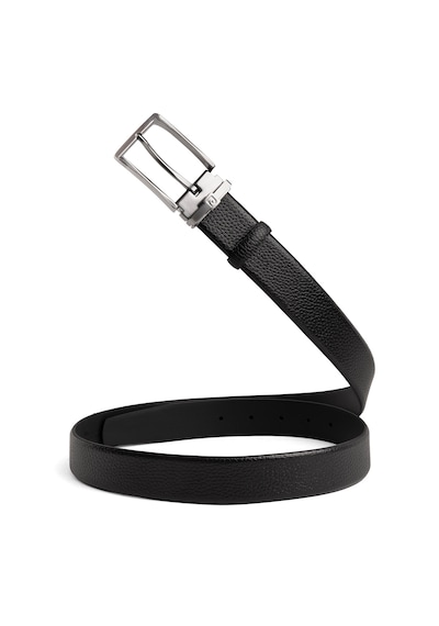 Pierre Cardin Deri Erkek Kemer En 3,5 Cm Pc100f Siyah - Floater