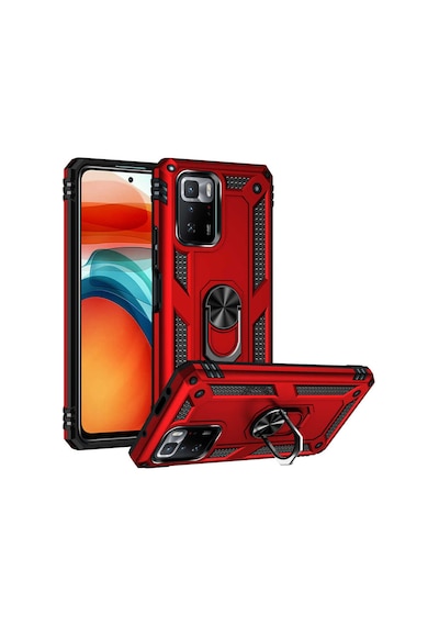 Teleplus Xiaomi Poco X3 Gt Kılıf Vega Tank Standlı Yüzüklü Mıknatıslı