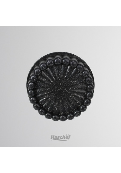 Haschef Safir Tart Kalıbı 26 Cm Siyah