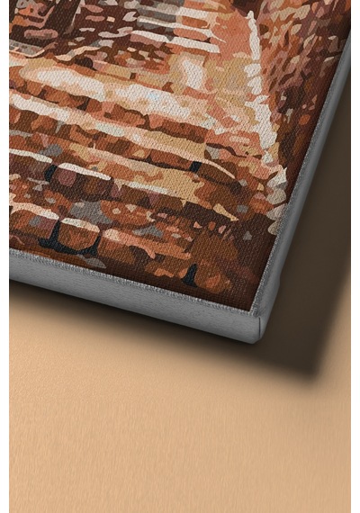 Webstyle Sayılarla Boyama Seti Kasnaklı Italyan Sokağı 40 X 50 Cm