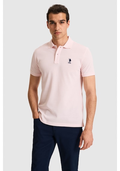 U.s. Polo Assn. Erkek Açık Pembe Tişört Basic 50324998-vr078 Acık Pembe