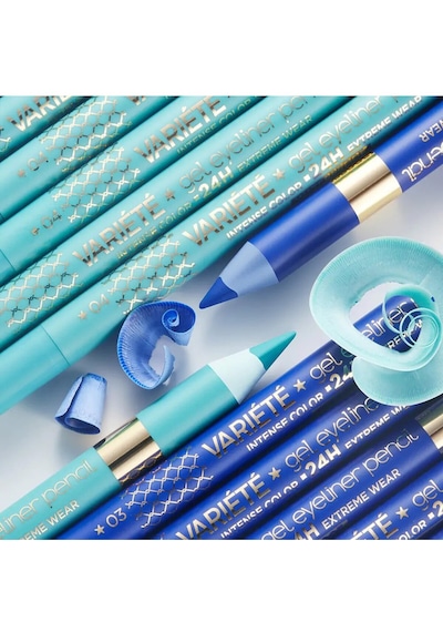 Variete Eyeliner Jel Göz Kalemi Su Geçirmez Vegan Diğer