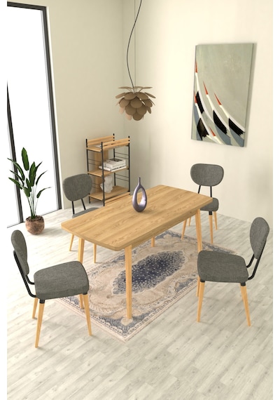 Vilinze Deniz Sandalye Avanos Ahşap Mdf Açılır Mutfak Masası Takımı - 70x120+30 Cmavns-70120ak-nn-deniz-d33-naturel-sgmgri Gri Vilinze Deniz Sandalye Avanos Ahşap Mdf Açılır Mutfak Masası Takımı - 70x120+30 Cmavns-70120ak-nn-deniz-d33-naturel-sgmgri Gri