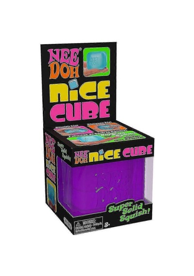 2024 Schylling Nice Cube Needoh Stres Topu - Duyusal Oyuncaklar, Kaygı Ve Stres Giderici - Üstün