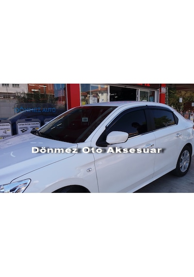 Peugeot 301 Mügen Cam Rüzgarlığı Kromlu 2012-2020 Arası 4 Lü Set N11.13143