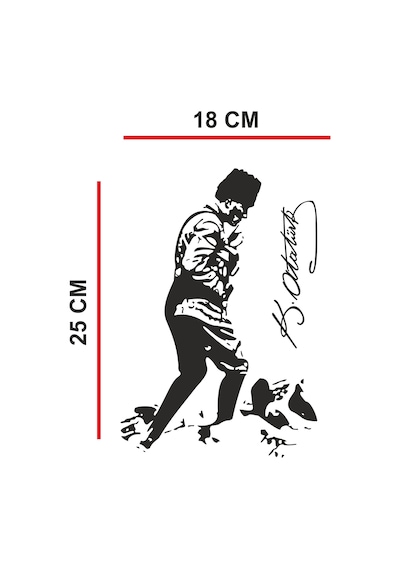 Atatürk Kocatepe Araba Sticker