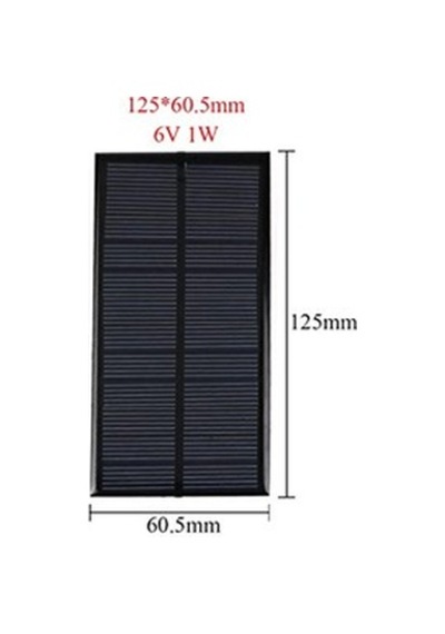 6V-110Ma Güneş Paneli (Solar Panel)