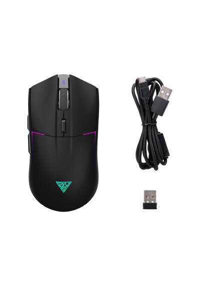 Gamdıas Hades M3, Rgb Aydınlatma, 2.4ghz Ve Bluetooth Kablosuz, 7 Programlanabilir Buton, Şarj Edilebilir, Type-c, Gaming Mouse, 10.000 Dpı, Siyah Sc-400