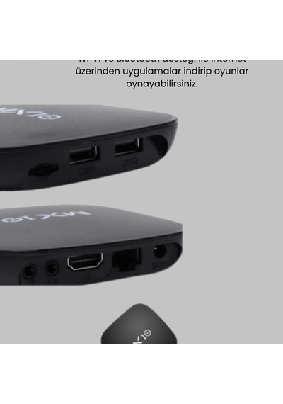 Mi Box S Android Tv Box 4k 60 Fps, Dolby Audio, Wi-fi Ve Bluetooth