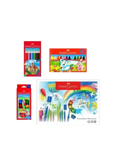 Faber-castell Okul Ögrenci Kirtasiye Boya Seti Ofisinn-052 B.s