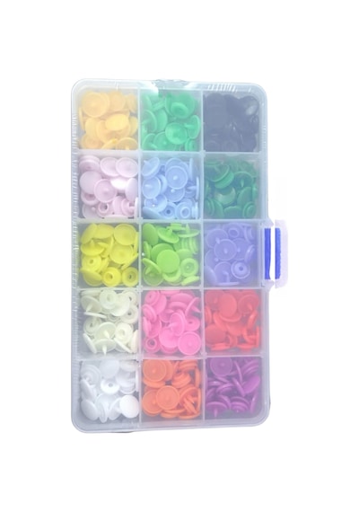Çıt Çıt Plastik Set Renkli 180 Adet