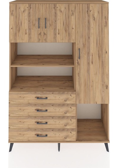 Hyperion Dolap 8 Raflı 4 Çekmeceli 3 Kapaklı 132x44x195 Çam-çam/çam Atlas Çam/atlas Çam Hyperion Dolap 8 Raflı 4 Çekmeceli 3 Kapaklı 132x44x195 Çam-çam/çam Atlas Çam/atlas Çam