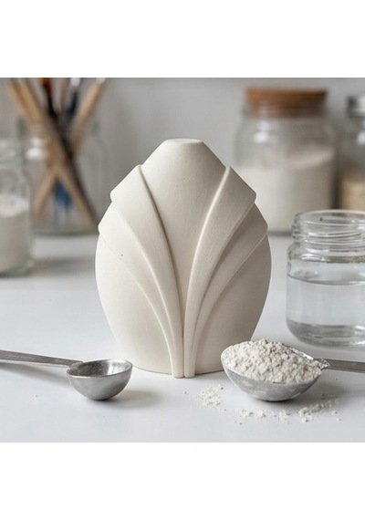 Dekoratif Stun Mum Silikon Kalıp 10x7.5 Cm