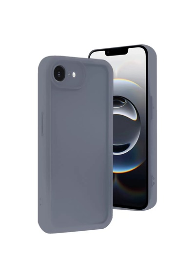 Newface Apple İphone 16e Kılıf Viera Silikon - Gri