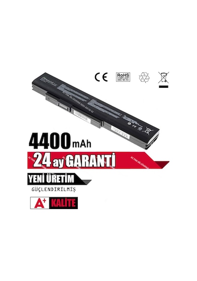 A32-A15 Casper Uyumlu Batarya 10.8V 4400Mah