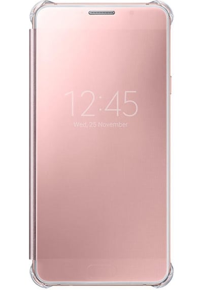 Galaxy A5 2016 A510f İle Uyumlu Clear View Cover Rose Gold Ef-za510czegww RoseGold