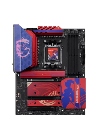 Msı B850 Mlg Edıtıon Am5 Ddr5 8400mhz Oc 3x Pcı-e X16 Hdmı 4x M.2 Usb 10gbs 5g Lan Wı-fı 7 Atx