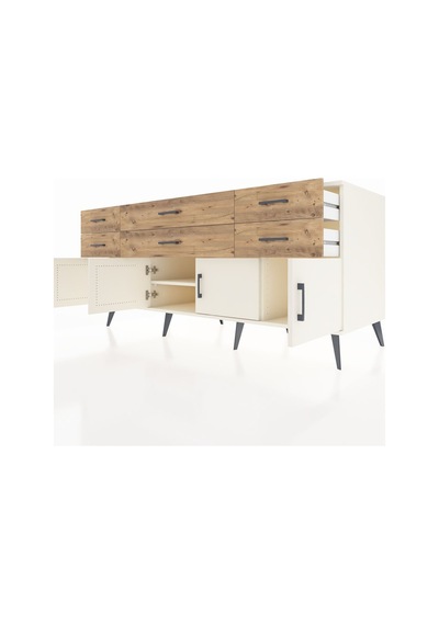 Kronos Konsol 2 Raflı 6 Çekmeceli 4 Kapaklı 176x59x83 Aytaşı-aytaşı/çam Aytaşı/çam Kronos Konsol 2 Raflı 6 Çekmeceli 4 Kapaklı 176x59x83 Aytaşı-aytaşı/çam Aytaşı/çam