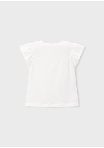 Mayoral Kız Çocuk Baskılı Tshirt Yeşil Yeşil