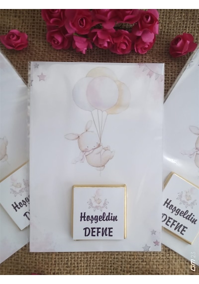 Farklı Market Hoşgeldin Bebek Çikolata Yenidoğan Çikolata 25 Adet
