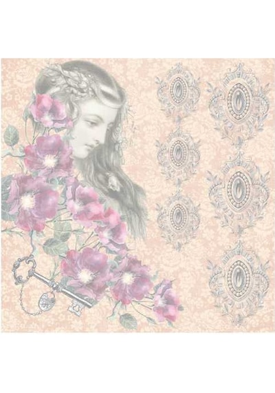 Artebella Mıxart Kolay Transfer 6030k Koyu Zemin 25x25cm
