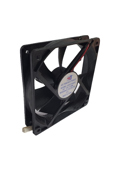 Dvr Pano, Rack Kabinet Fan Motoru 12v - W:120 X H:120 X D:25 Mm