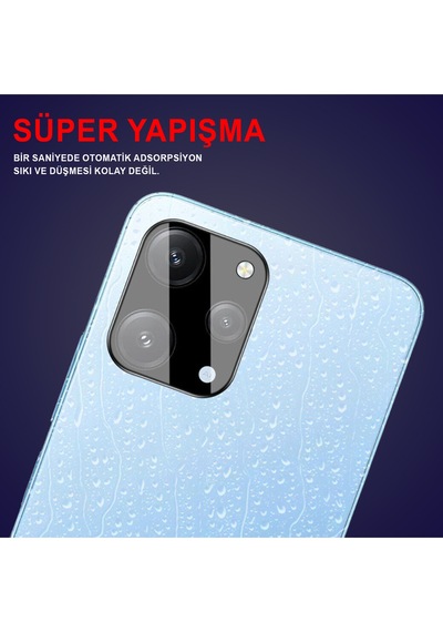 Redmi 12 Uyumlu Kamera Lens Koruyucu Dayanıklı Kamera Koruyucu