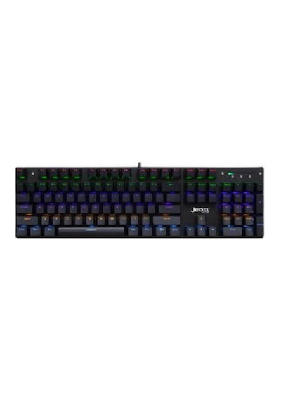 Jedel-gaming Kl-138 Blue Switch Mekanik Rgb Efekli Işıklı Oyuncu Klavye Q Tr Diğer