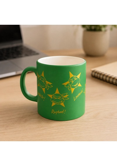 Ninja Turtles Temalı Seramik Kupa 330 Ml Çok Renkli