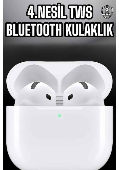 4.nesil Kaliteli Tws Android Ve İos Uyumlu Mikrofonlu Kulaklık -