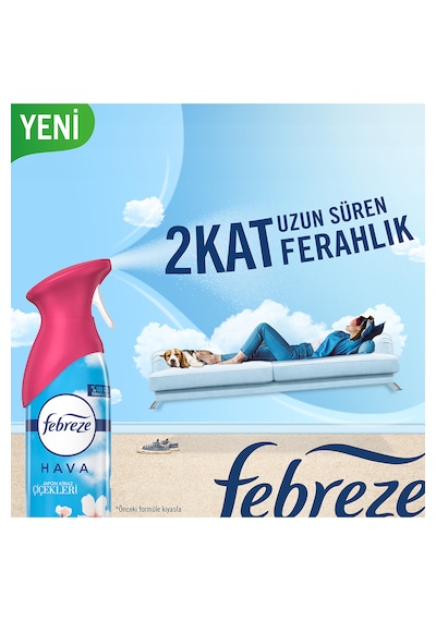 Febreze Hava Ferahlatıcı Japon Kiraz Çiçekleri Sprey Oda Kokusu 300 ML