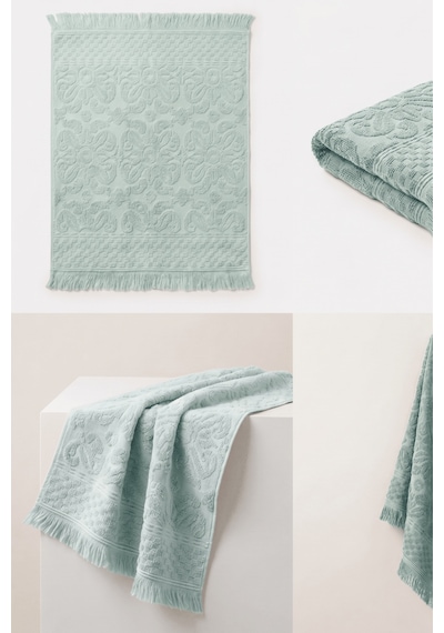 6'lı Agora Mint El Havlusu - 50x80 Cm, 170 Gr, %100 Pamuk, Spa Ve Otel Havlusu