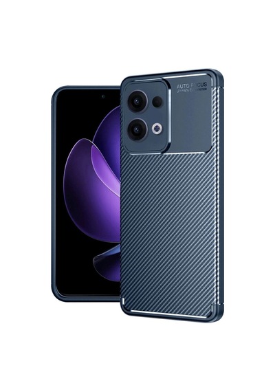 Oppo Reno 13 Pro Kılıf Auto Focus Karbon Kapak