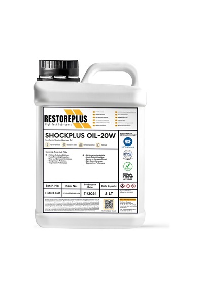 Restoreplus Shockplus Oıl-20W Sentetik Amortisör Yağı 5 L