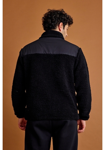 Scorp Orbit Erkek Casual Peluş Mont Siyah Standart Çok Renkli
