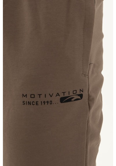 Maraton Sportswear Comfort Erkek Ribana Paça Basic Kakao Eşofman Altı 21625-kakao Kahverengi