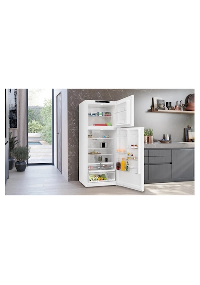 Siemens KD76NNWE0N İq300 Üstten Donduruculu No Frost Buzdolabı