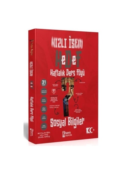 2024 Hızlı Hedef 7. Sınıf Sosyal Bilgiler Haftalık Ders Föyü