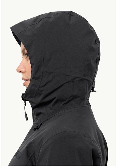 Jack Wolfskin 1115681 6000 Heidelstein Ins Jkt W Black Kadın Outdoor Ceket Siyah