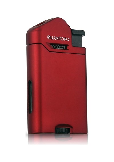 Quantoro Metal Jet Çakmak Matte Red Çok Renkli
