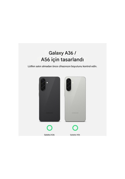 Samsung Galaxy Uyumlu A36 Şeffaf Magsafe Kılıf Mtl Safe