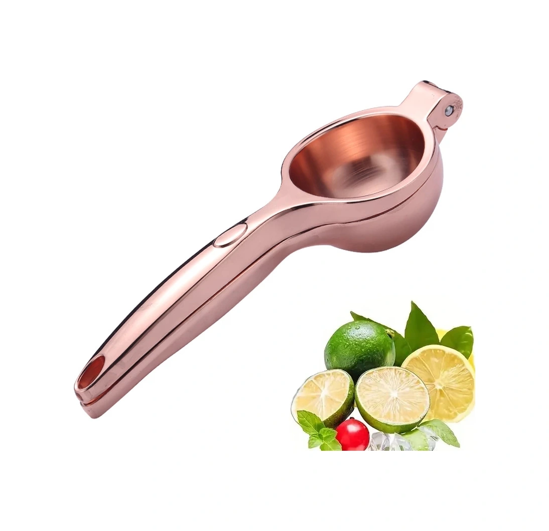 Mybru Rose Paslanmaz Çelik Limon Sıkacağı Narenciye Sıkacağı Büyük Boy Çok Renkli